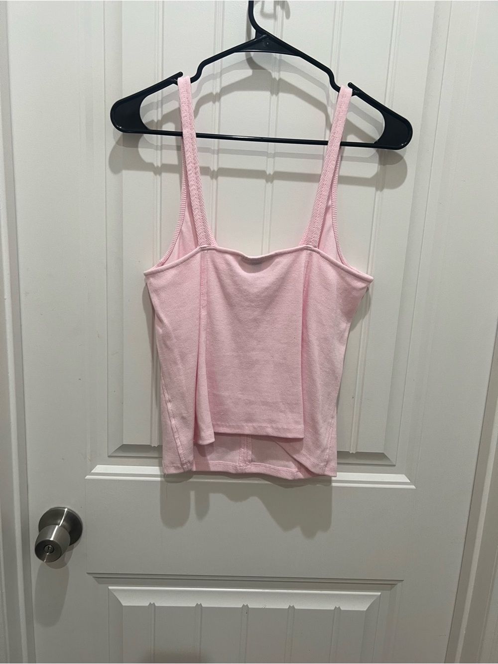 Universal Thread Light Pink Ribbed Bustier Tank - Picture 4 of 5